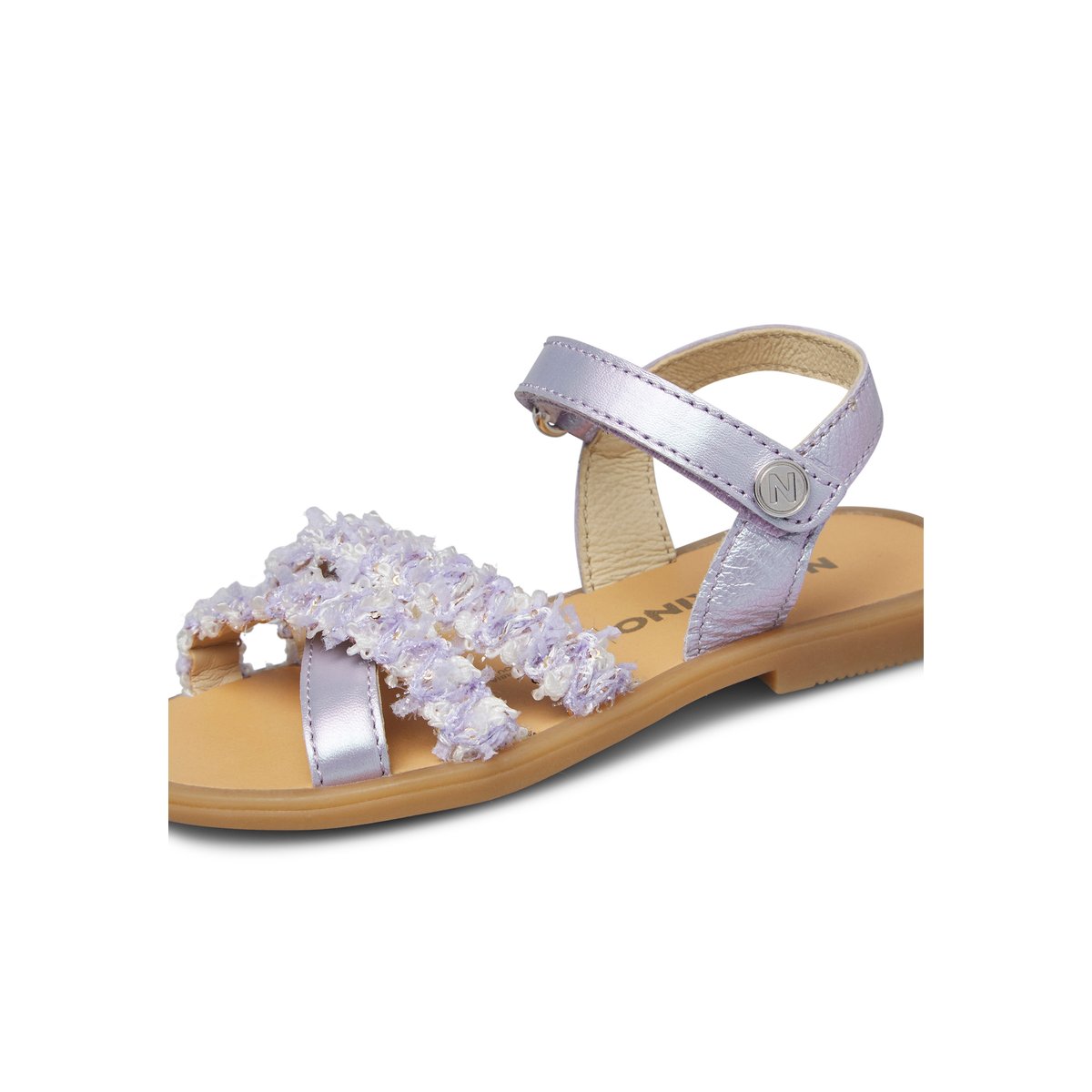 Sandales en cuir LELMY lilas-, NATURINO