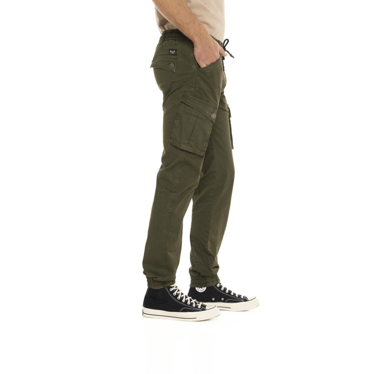Pantalon Cargo BATTLE kaki, VON DUTCH