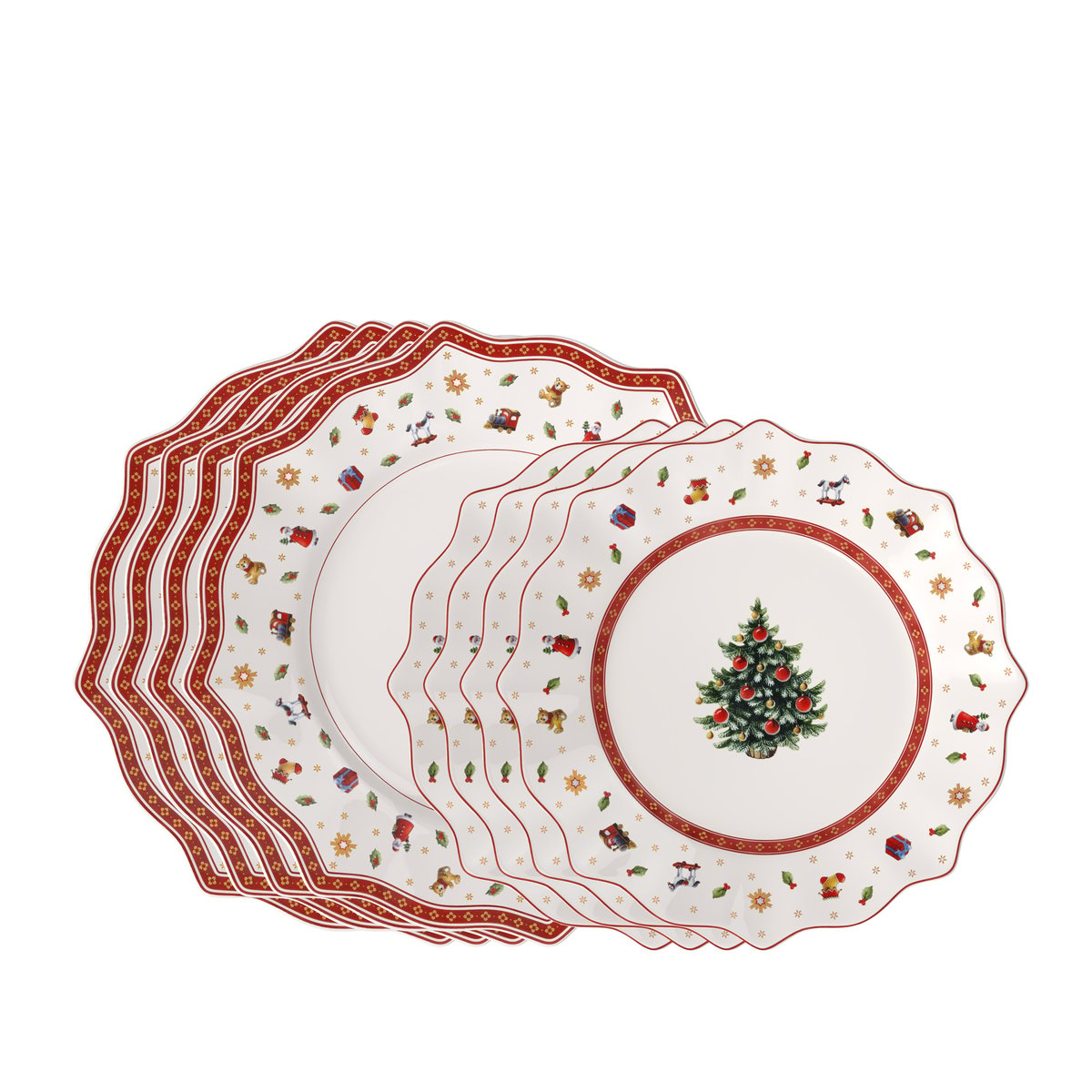 Assiettes, Set 8Pcs. TOY'S DELIGHT couleur unique, VILLEROY & BOCH