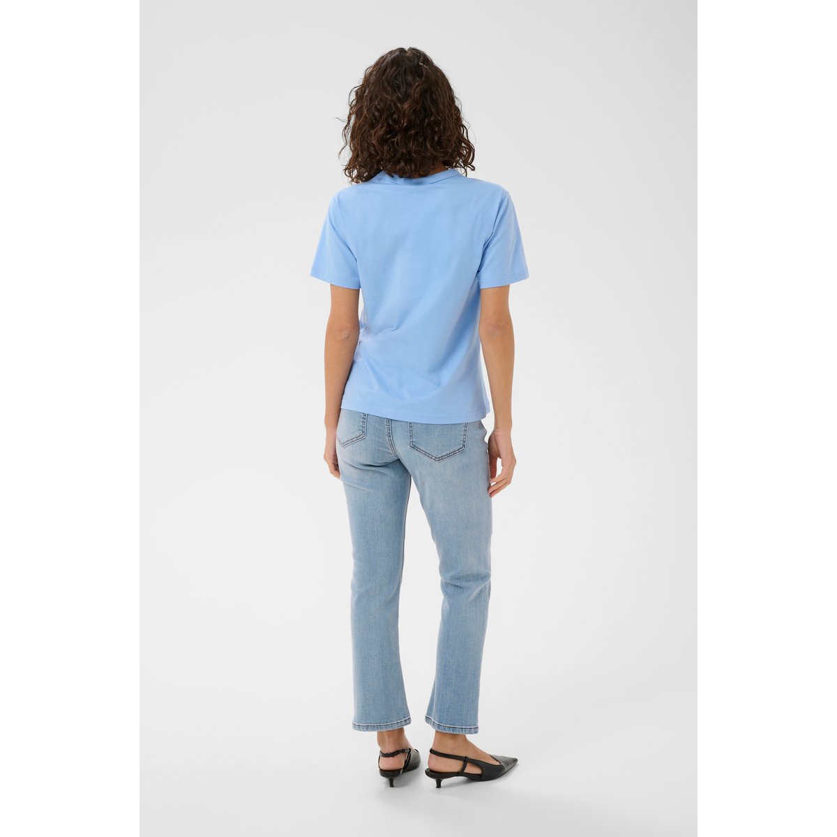 T-shirt à manches courtes bleu vista blue, KAFFE