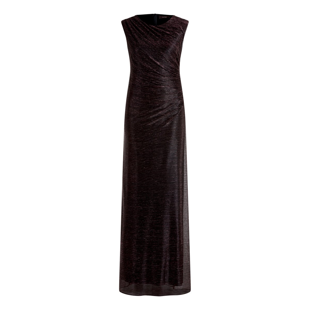 Robe de soirée au look scintillant dark red/black, VERA MONT