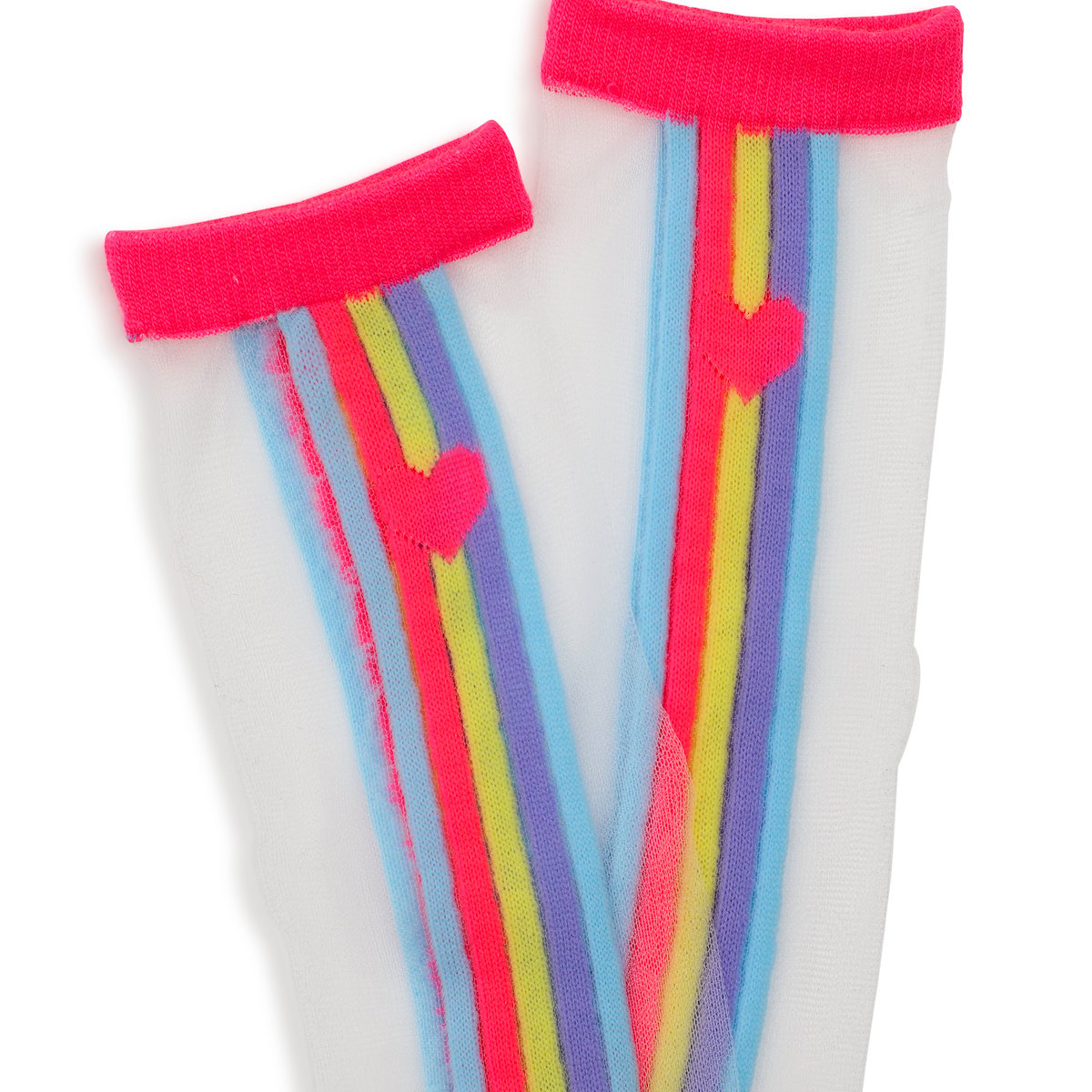 Chaussettes mi-haute storm pink, BILLIEBLUSH