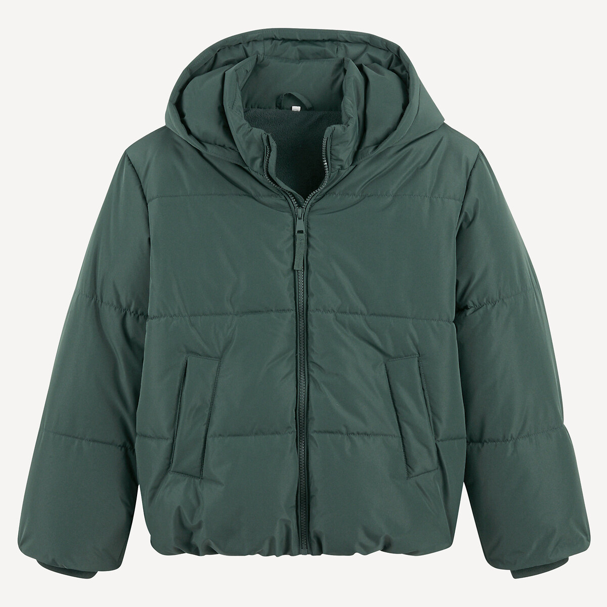 Doudoune à capuche  vert, LA REDOUTE COLLECTIONS