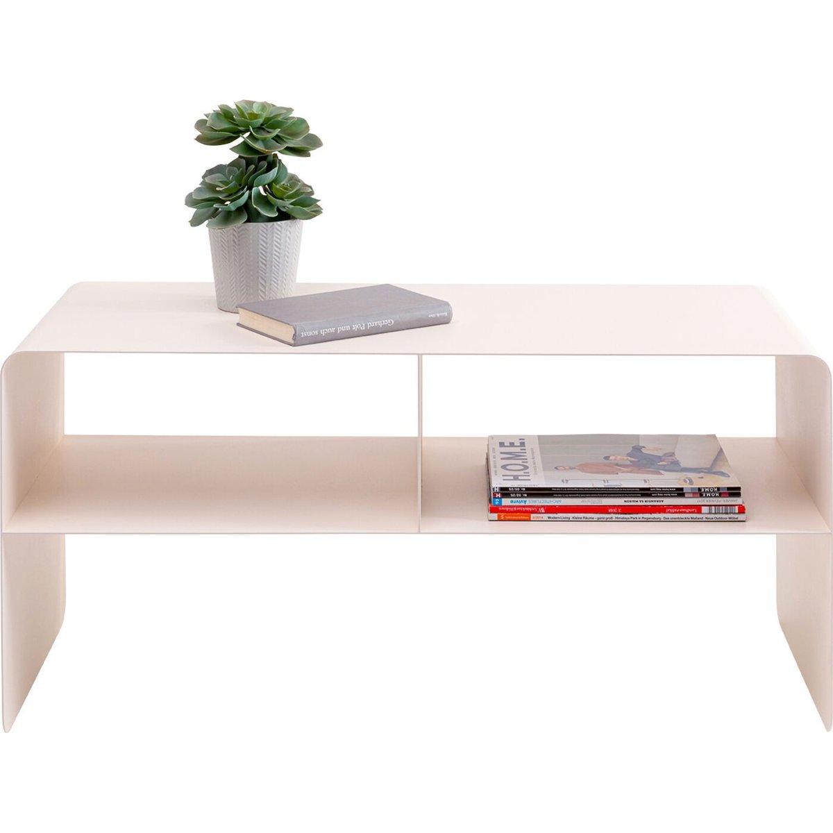 Meuble TV en acier, LOUNGE crème, KARE DESIGN