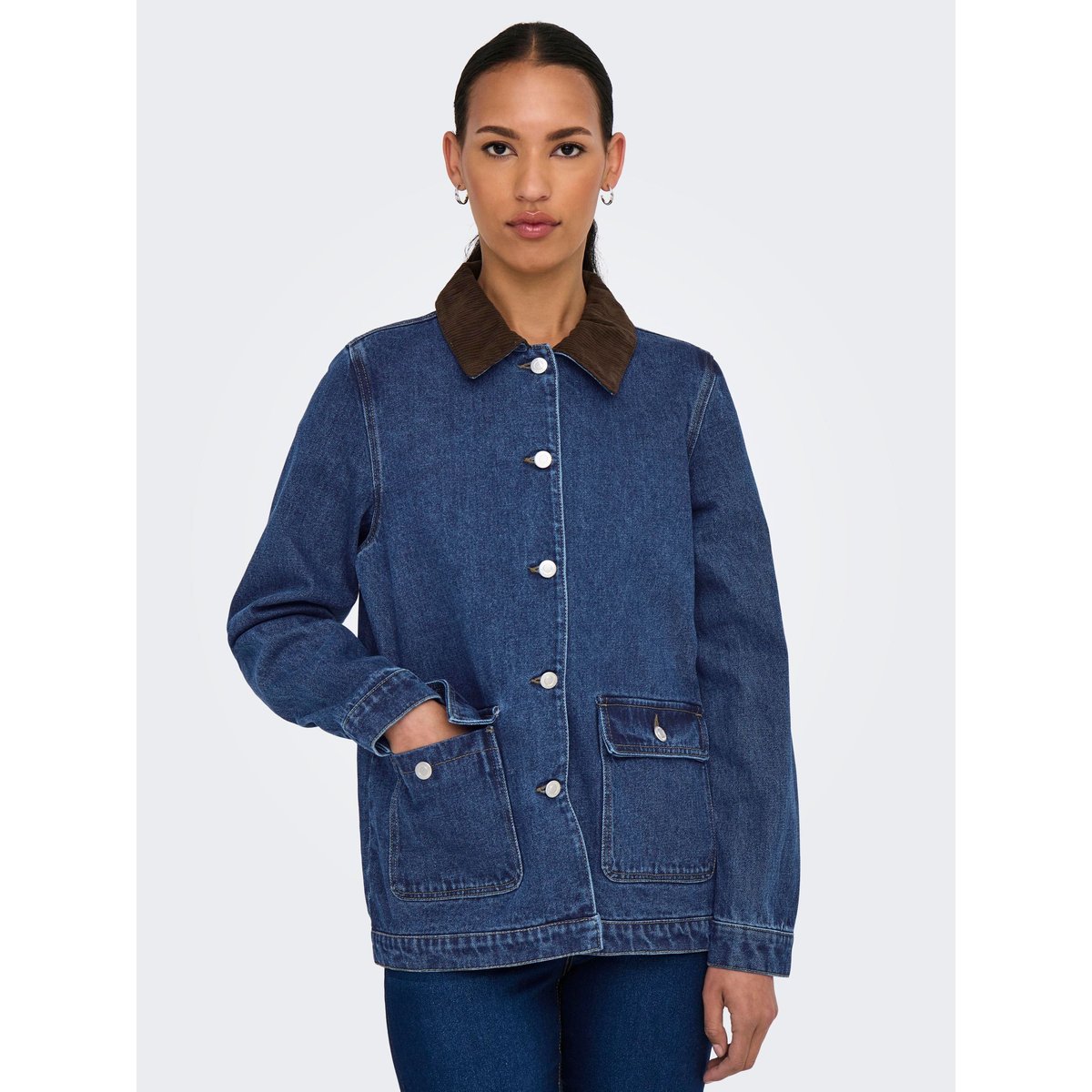 Veste En Jean dark blue denim, ONLY