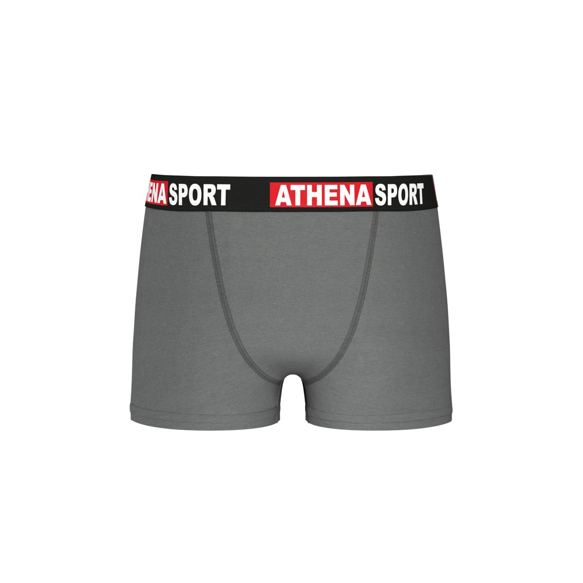 Boxers, lot de 3, DAILY SPORT COTON noir-rouge, ATHENA