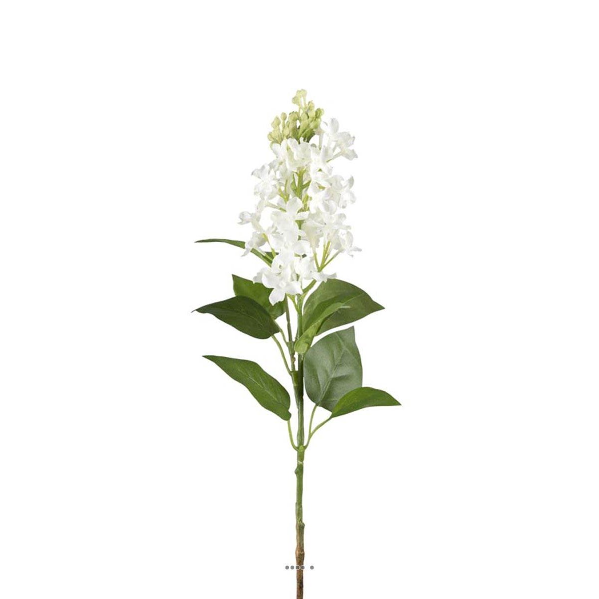 Lilas artificiel H 60 cm D 15 cm avec superbe crème, ARTIFICIELLES