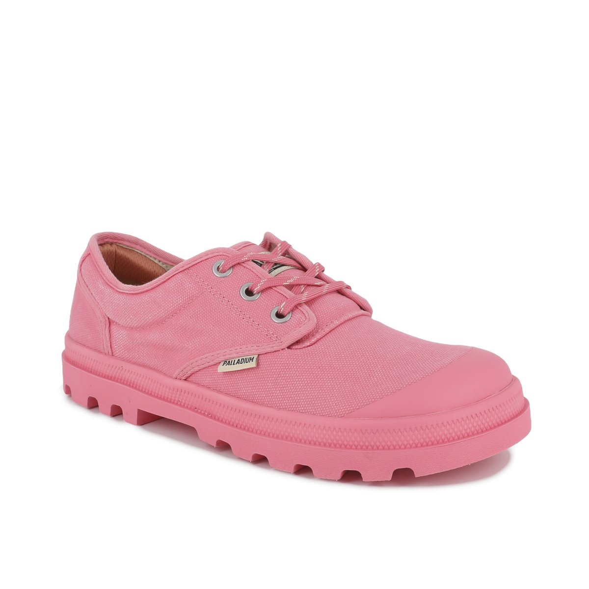 Baskets basses en coton DUNELITE OX CUSH rose-grenadine, PALLADIUM