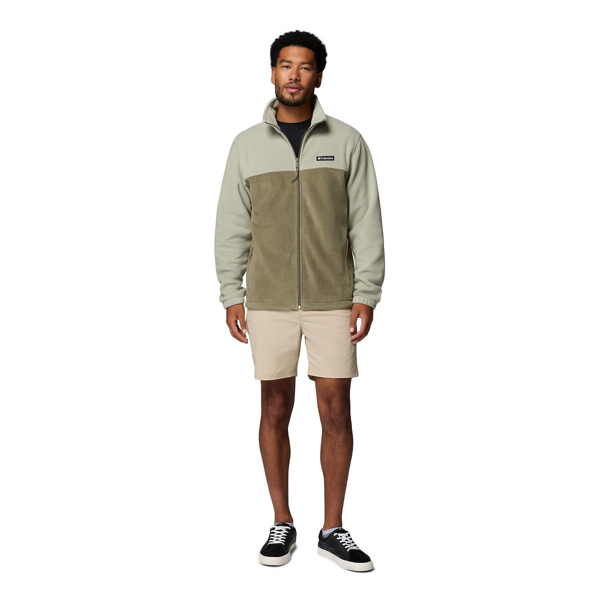 Veste polaire zippée Steens Mountain kaki + vert, COLUMBIA