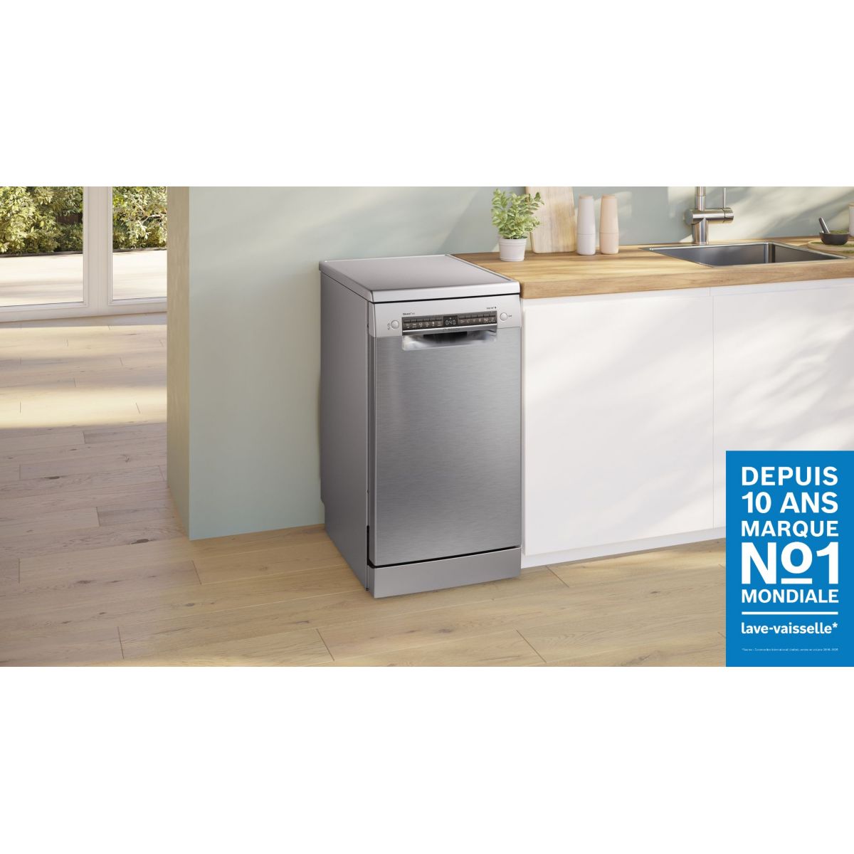 Lave vaisselle 45 cm SPS4EMI11E couleur unique, BOSCH