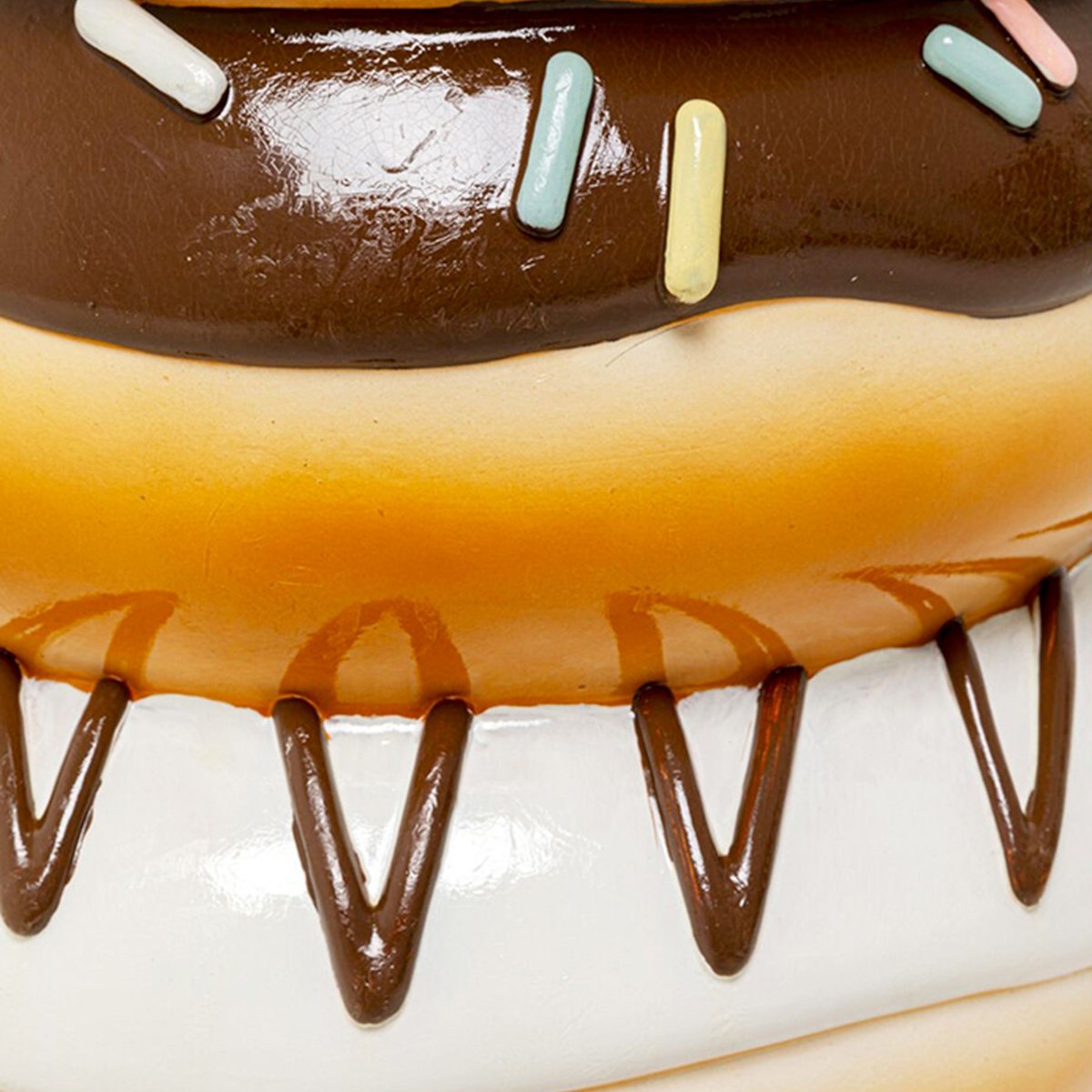 Tabouret donuts marron, KARE DESIGN