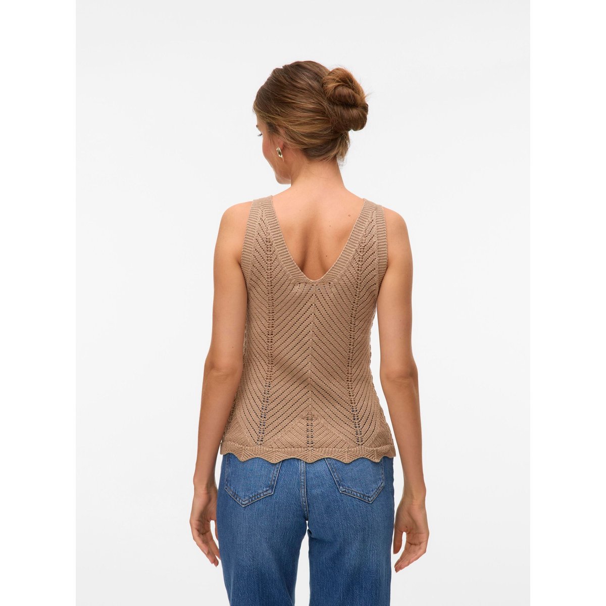 Pull En Maille silver mink, VERO MODA