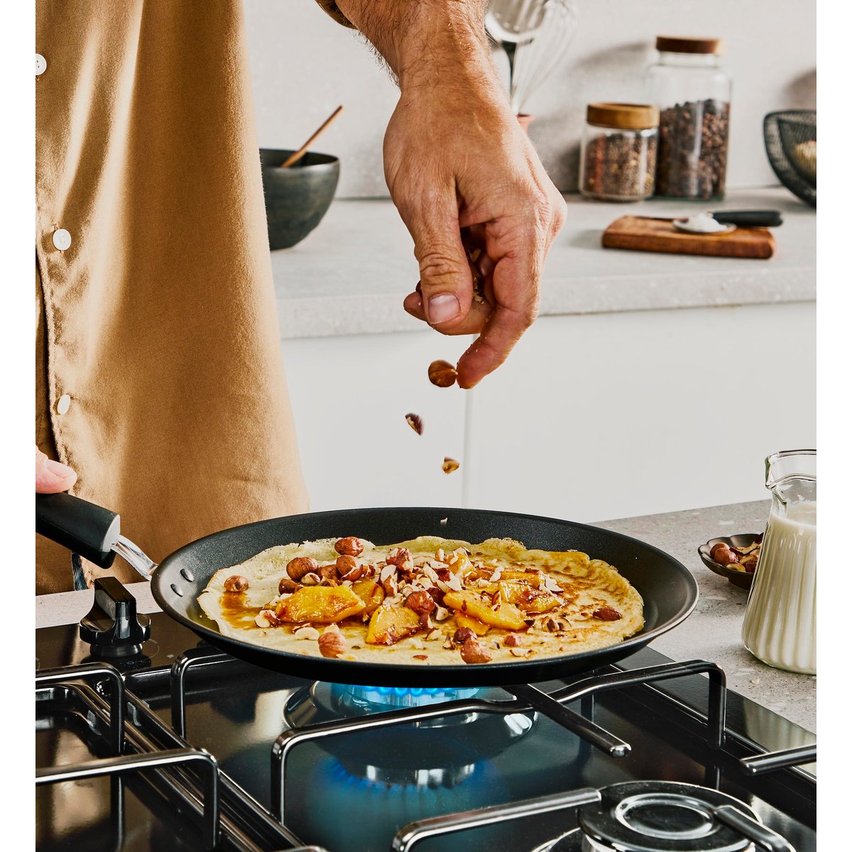 Poêle à crêpes - ø25 cm noir, TEFAL