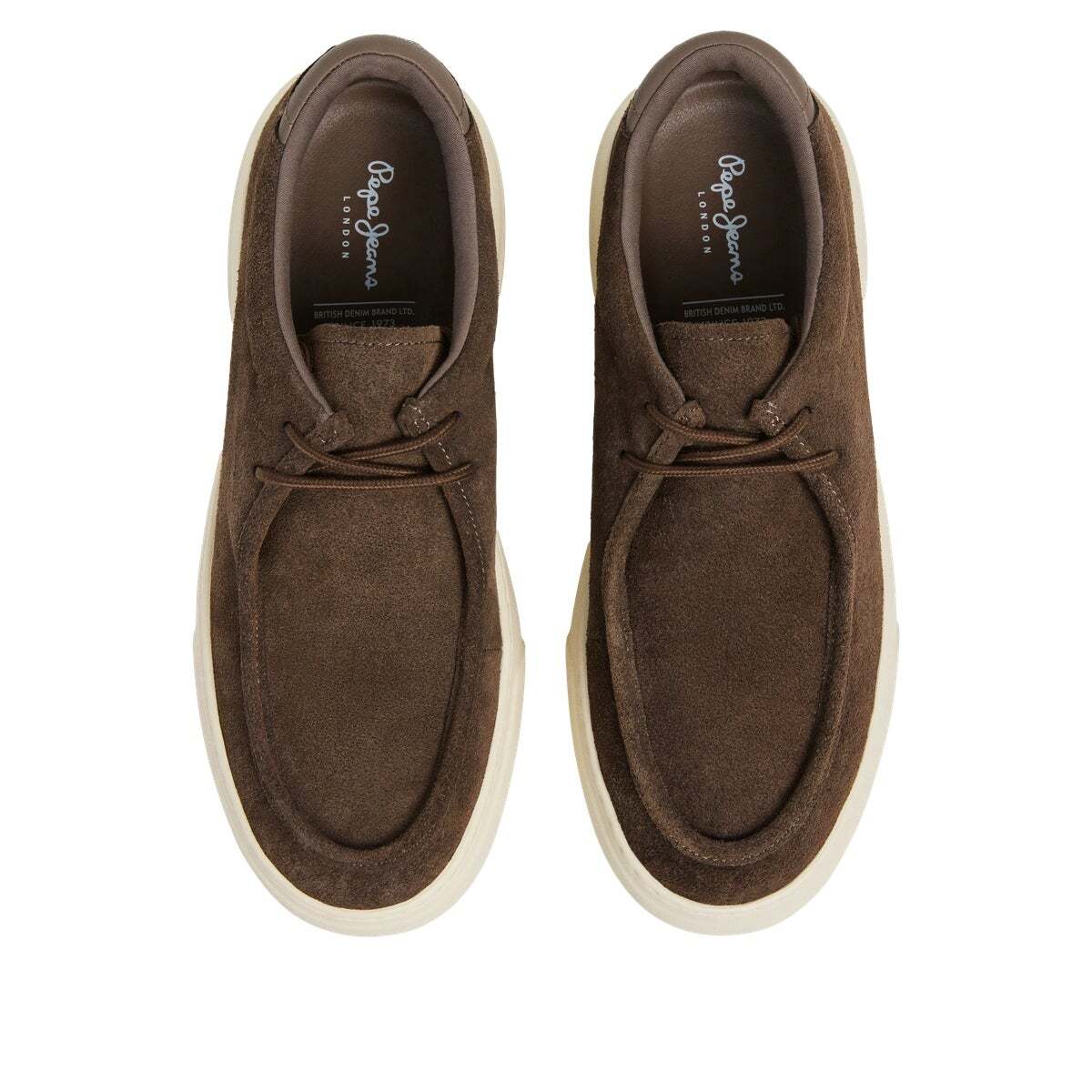 Baskets Bluchers En Daim bowie grey, PEPE JEANS