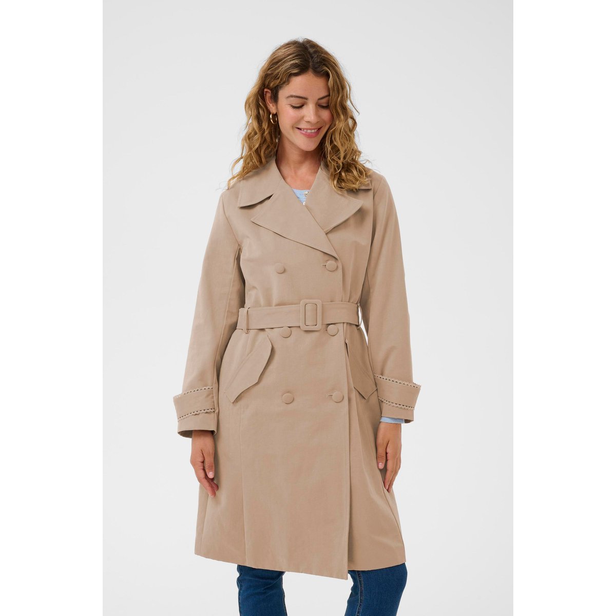 Manteau beige savannah tan, CREAM