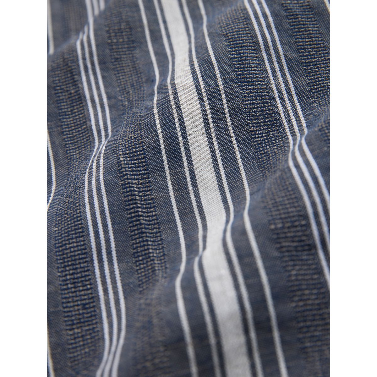 Chemise manches longues rayée bleu, NEXT