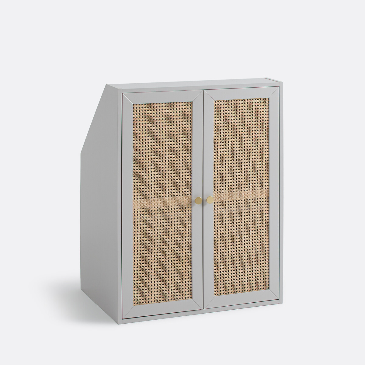 Armoire sous-pente, Paola gris/naturel, LA REDOUTE INTERIEURS