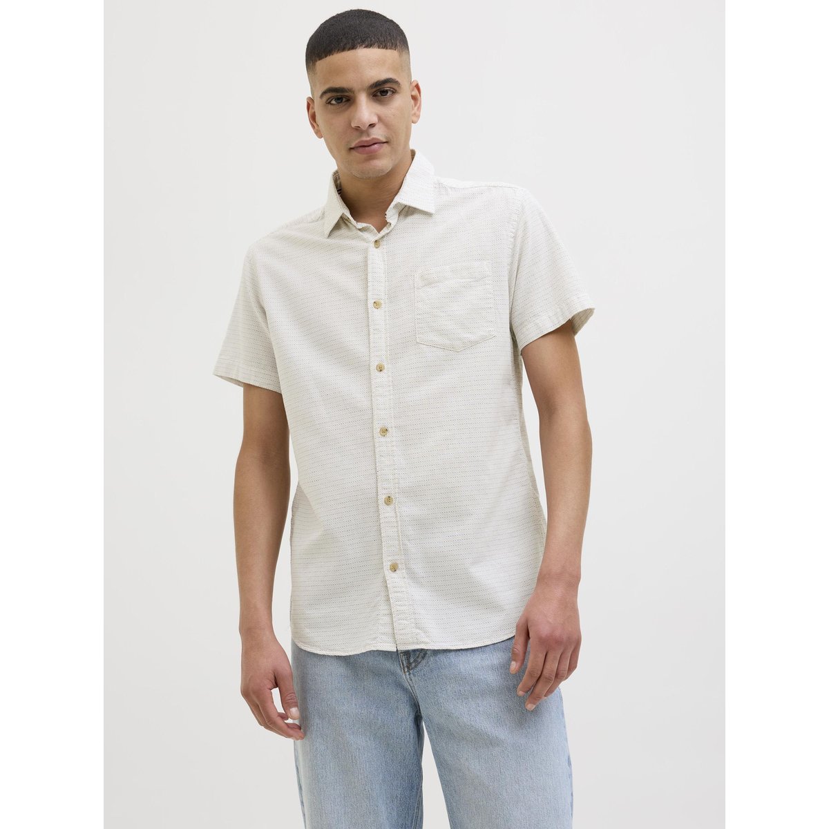 Chemise De Vacances cloud dancer, JACK & JONES