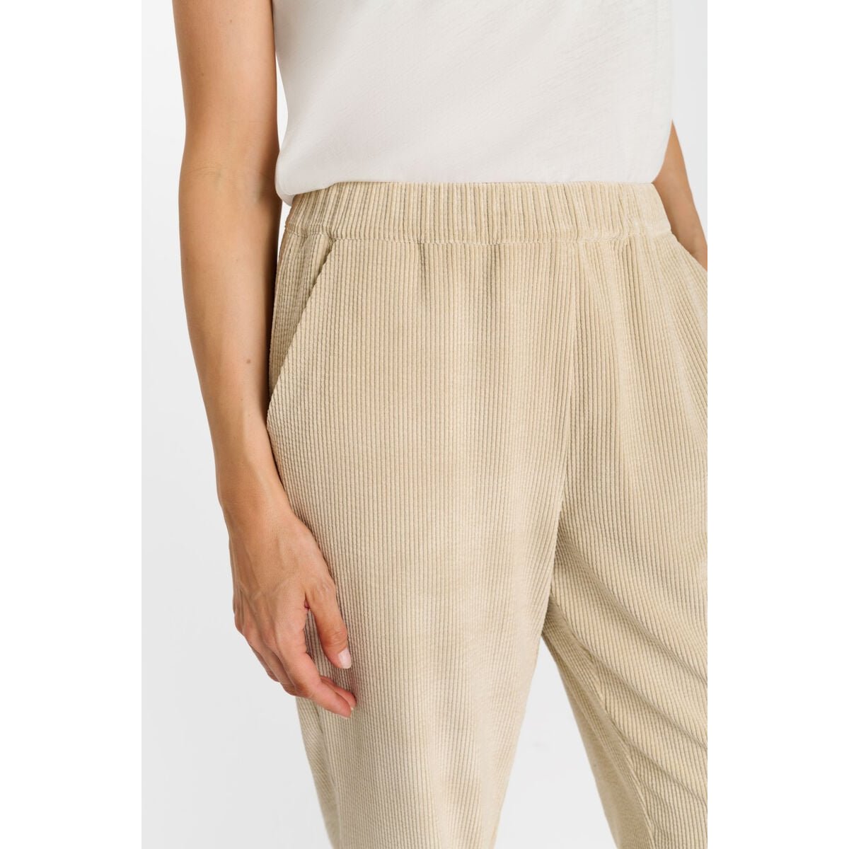 Pantalon droite GATA oat, LE TEMPS DES CERISES