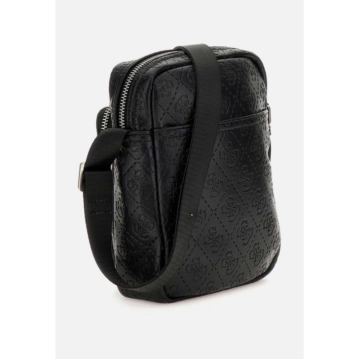 Mini Sac À Bandoulière Milano Logo 4G noir, GUESS