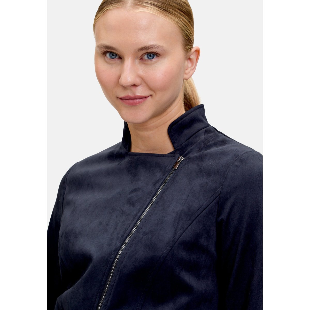 Veste de style motard à fermeture zippée night sky, VERA MONT