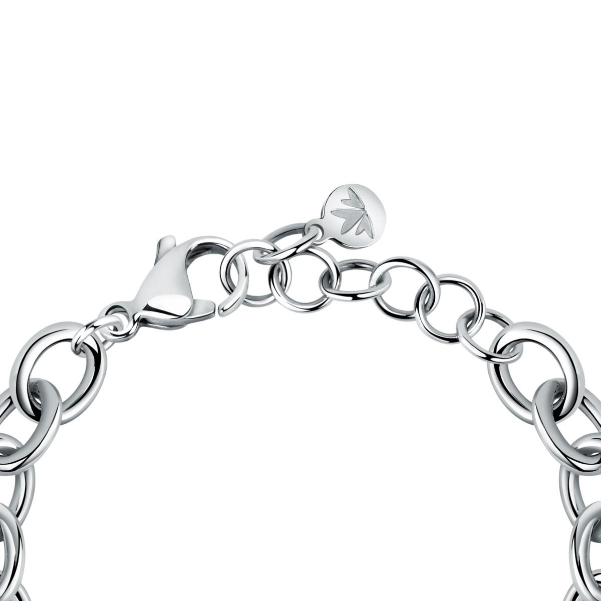 Bracelet en acier et cristal INCONTRI argent, MORELLATO