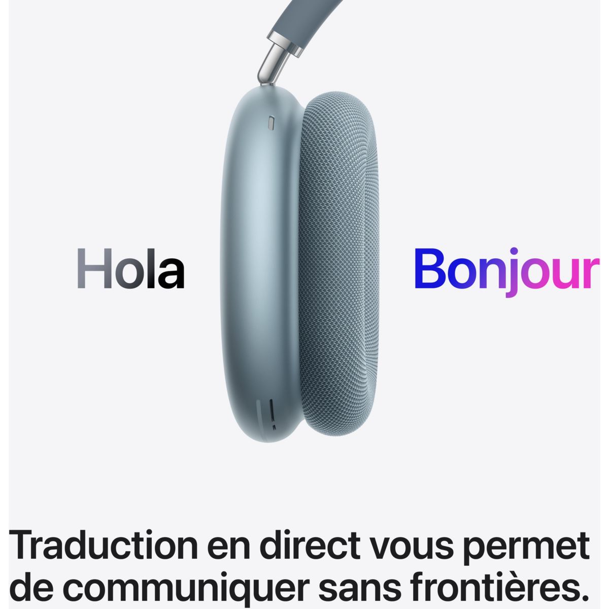 Casque AirPods Max 2 Bleu - Réduction de bruit active, charge USB-C couleur unique, APPLE