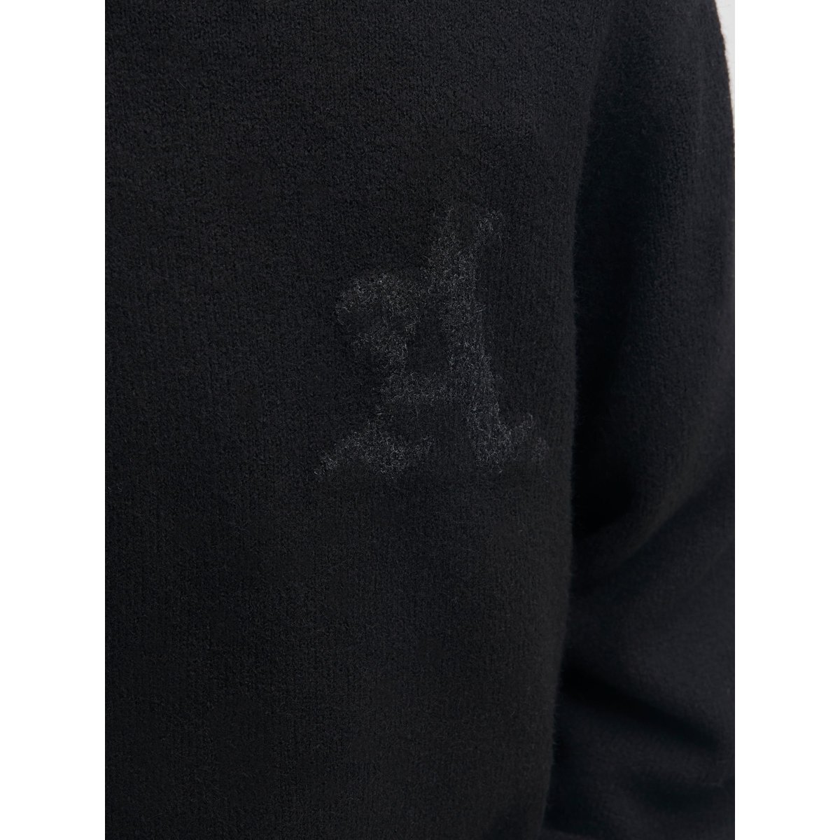 Pull En Maille black 1, JACK & JONES