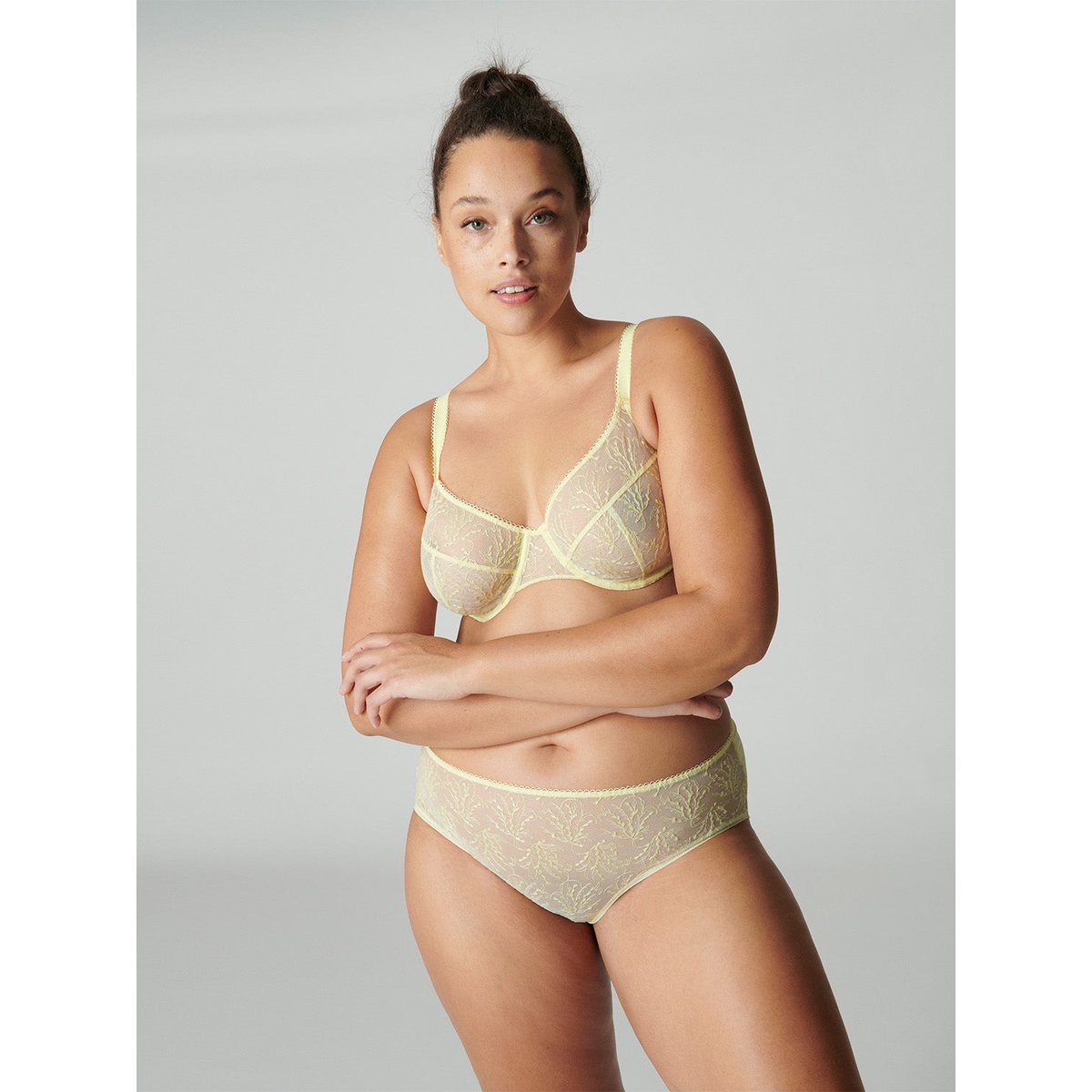 Soutien-gorge emboitant, OPALINE jaune, SIMONE PERELE