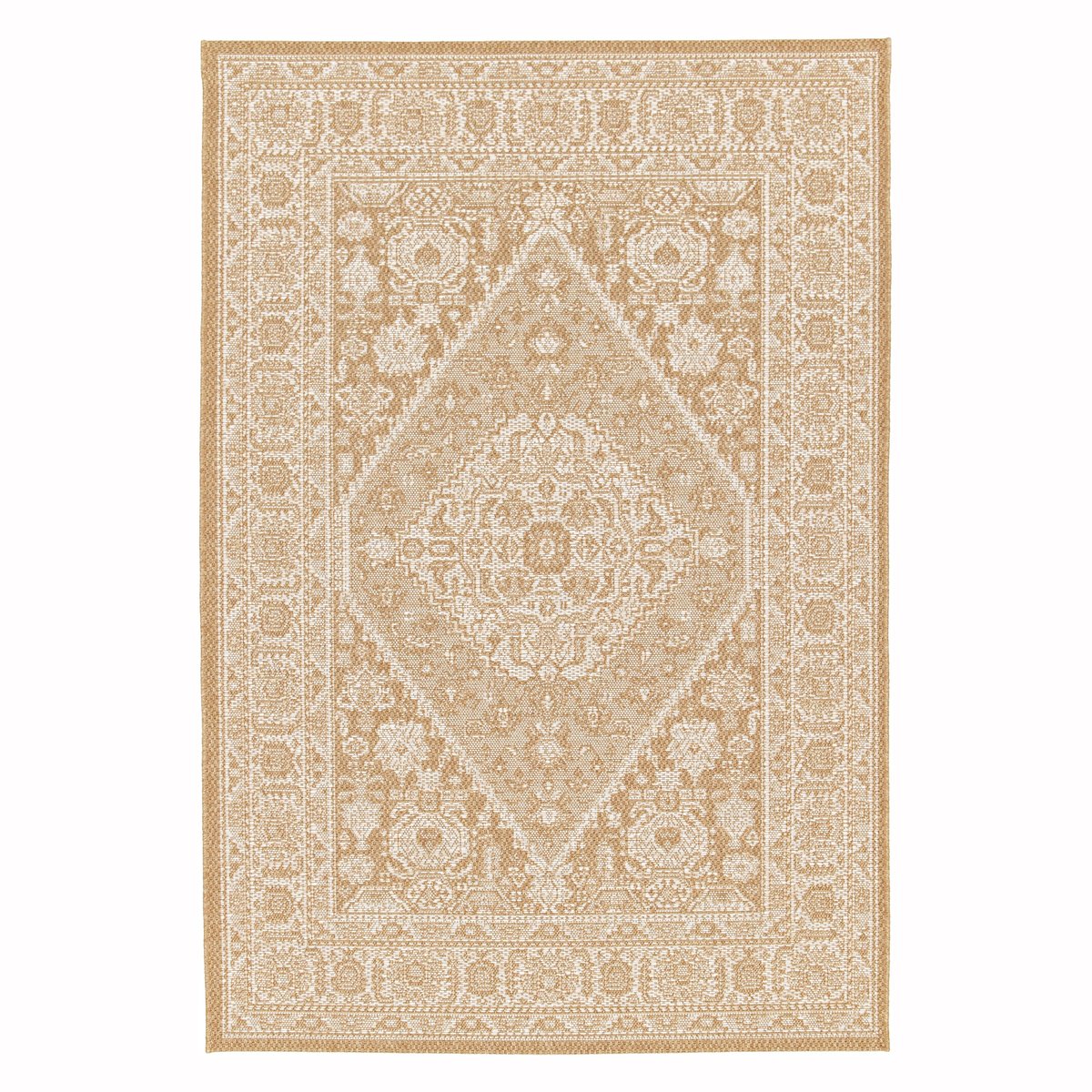 Tapis intérieur extérieur LOGGIA beige sable, AFK LIVING