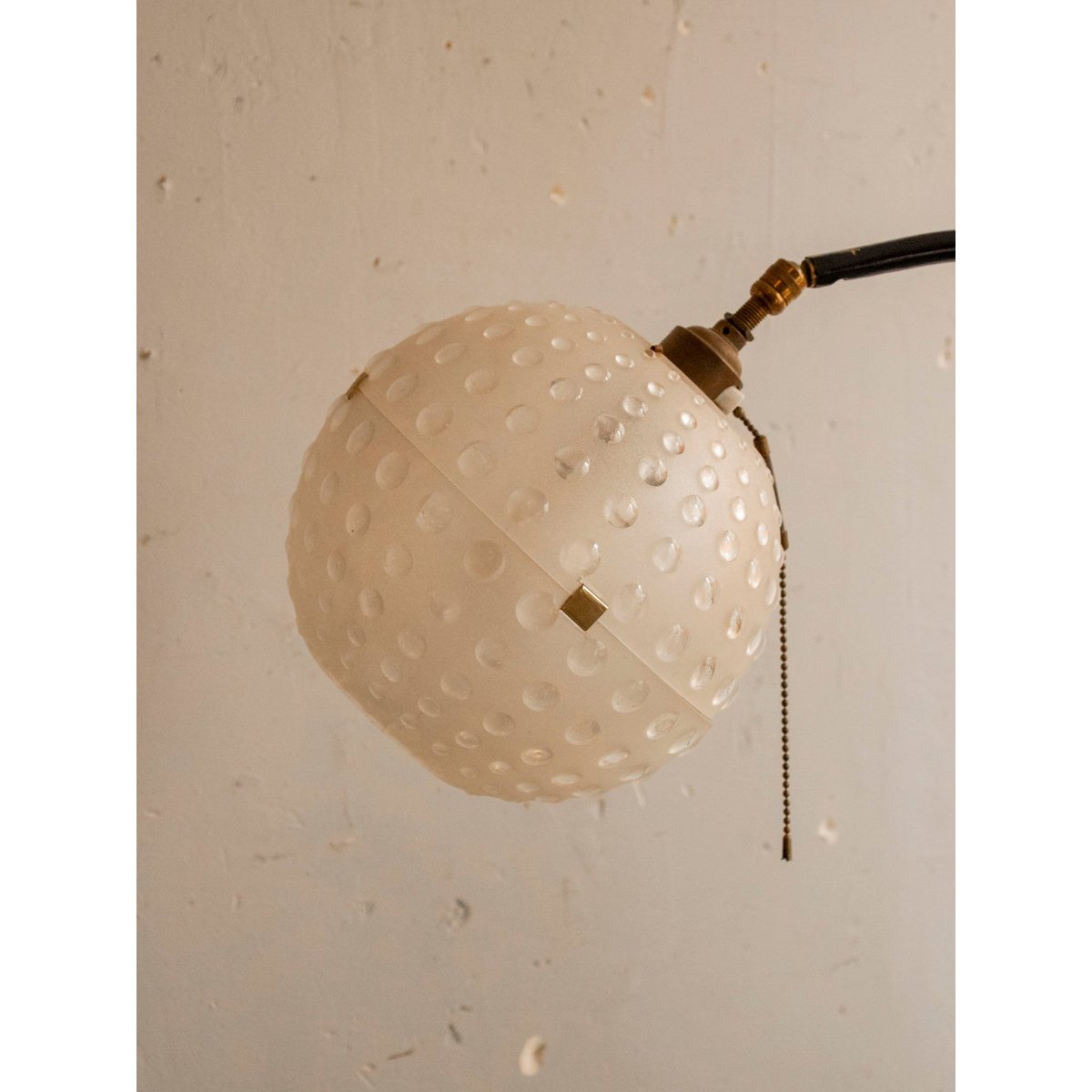 Lampadaire bowling Julien N°373 - Bon état noir, DEBONGOUT