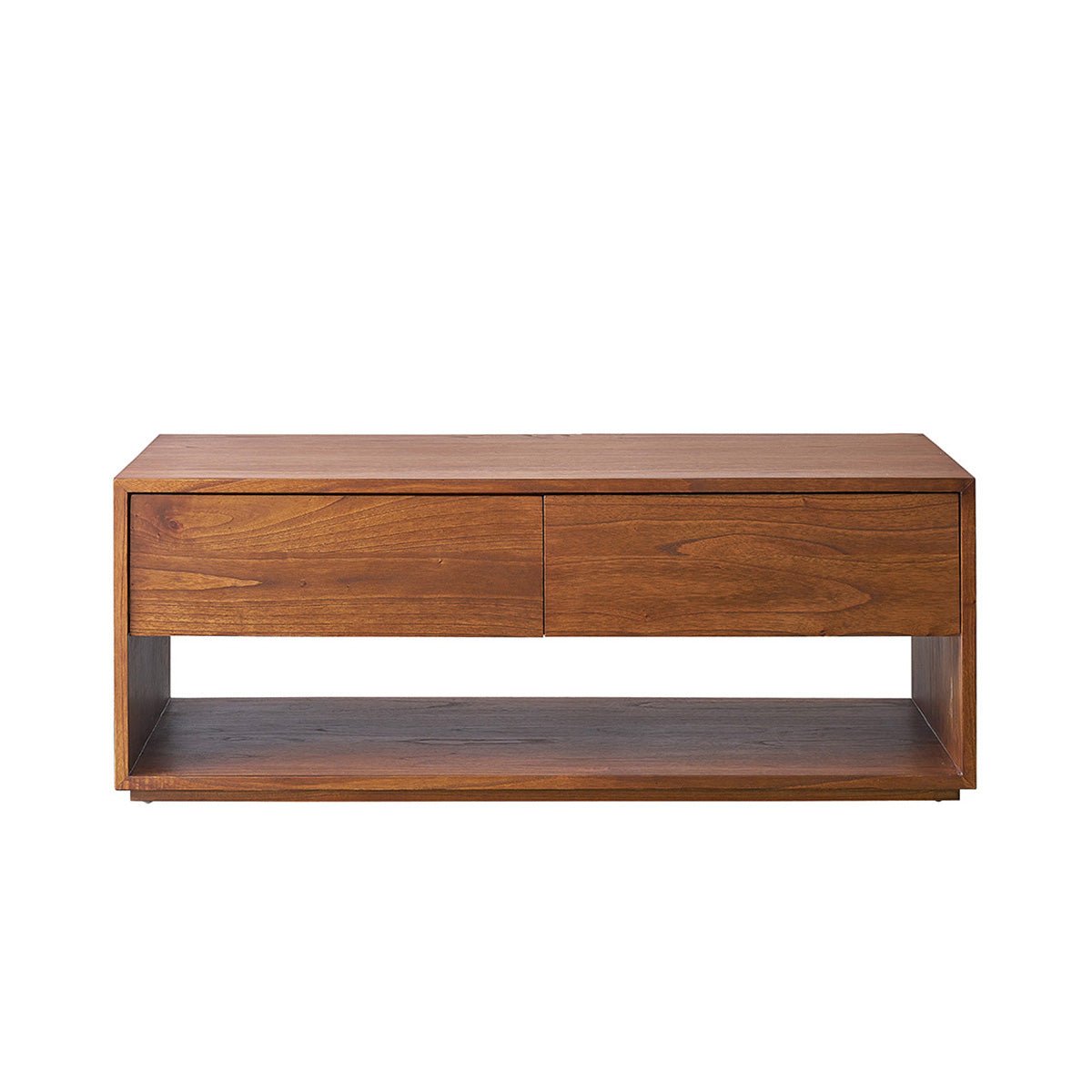 Table basse en mindi massif TILO marron, BERAH GETAH