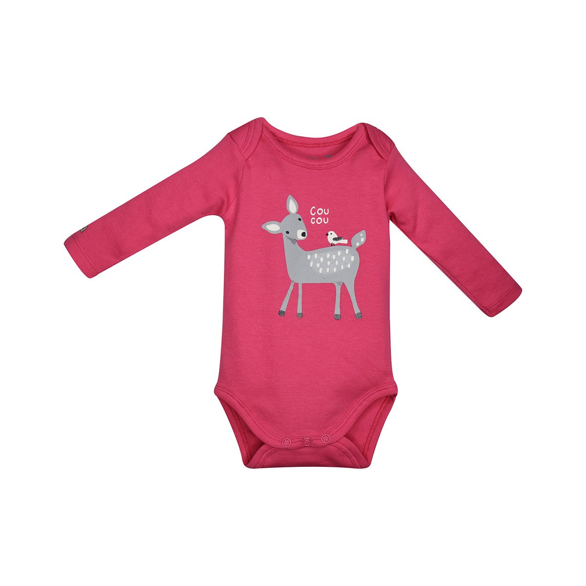 Lot 3 bodies bebe manches longues florine rose, SUCRE D'ORGE