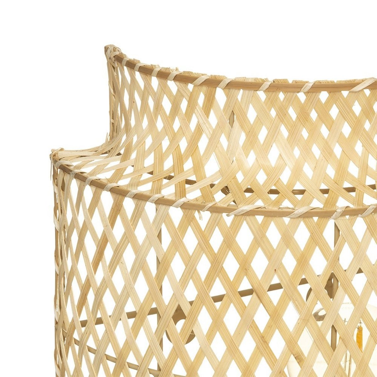 Applique bambou Liby naturel D23 beige, ATMOSPHERA