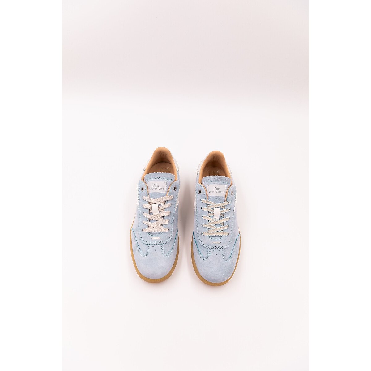 Scarpe da ginnastica Nova in pelle scamosciata azzurro, 0-105