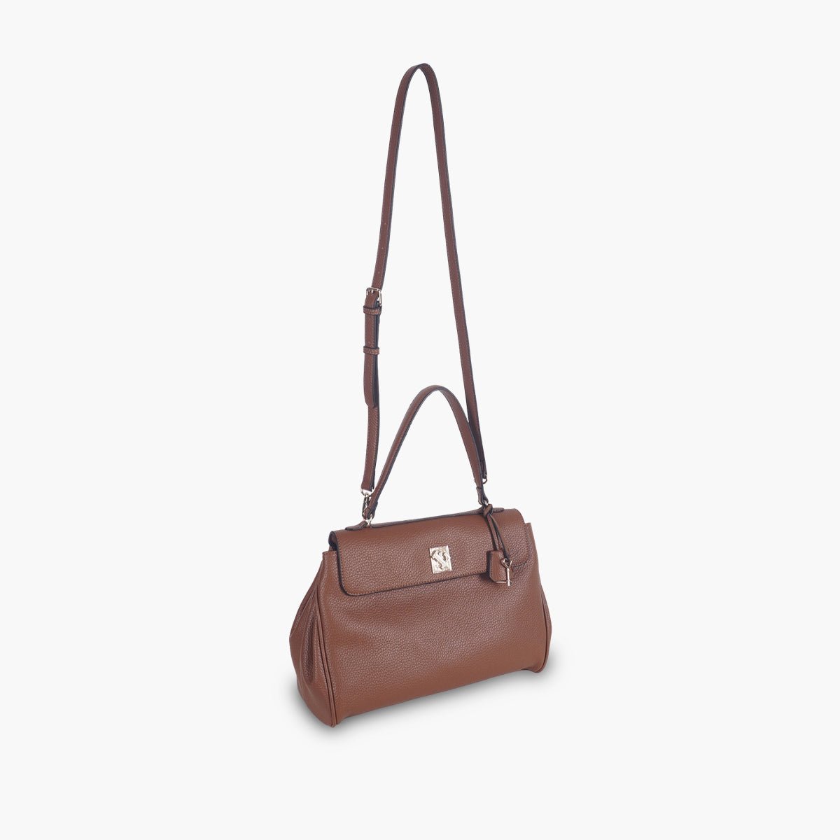 Grand sac shopper L Tifora camel,doré, LOLLIPOPS