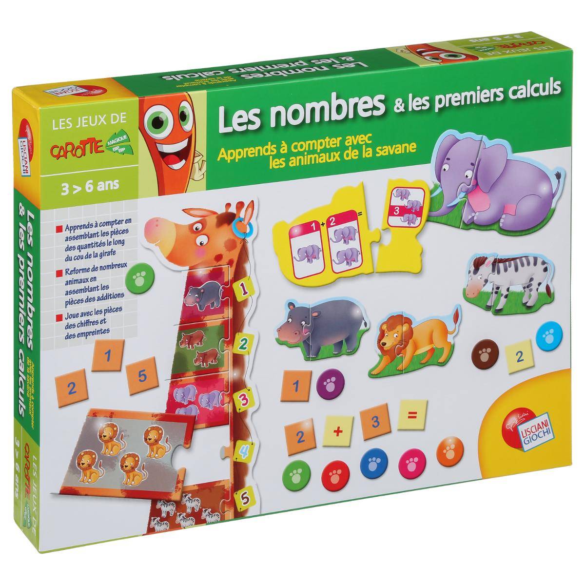 Jeu éducatif activités 3 - 6 ans assorti modèle b, ATMOSPHERA FOR KIDS