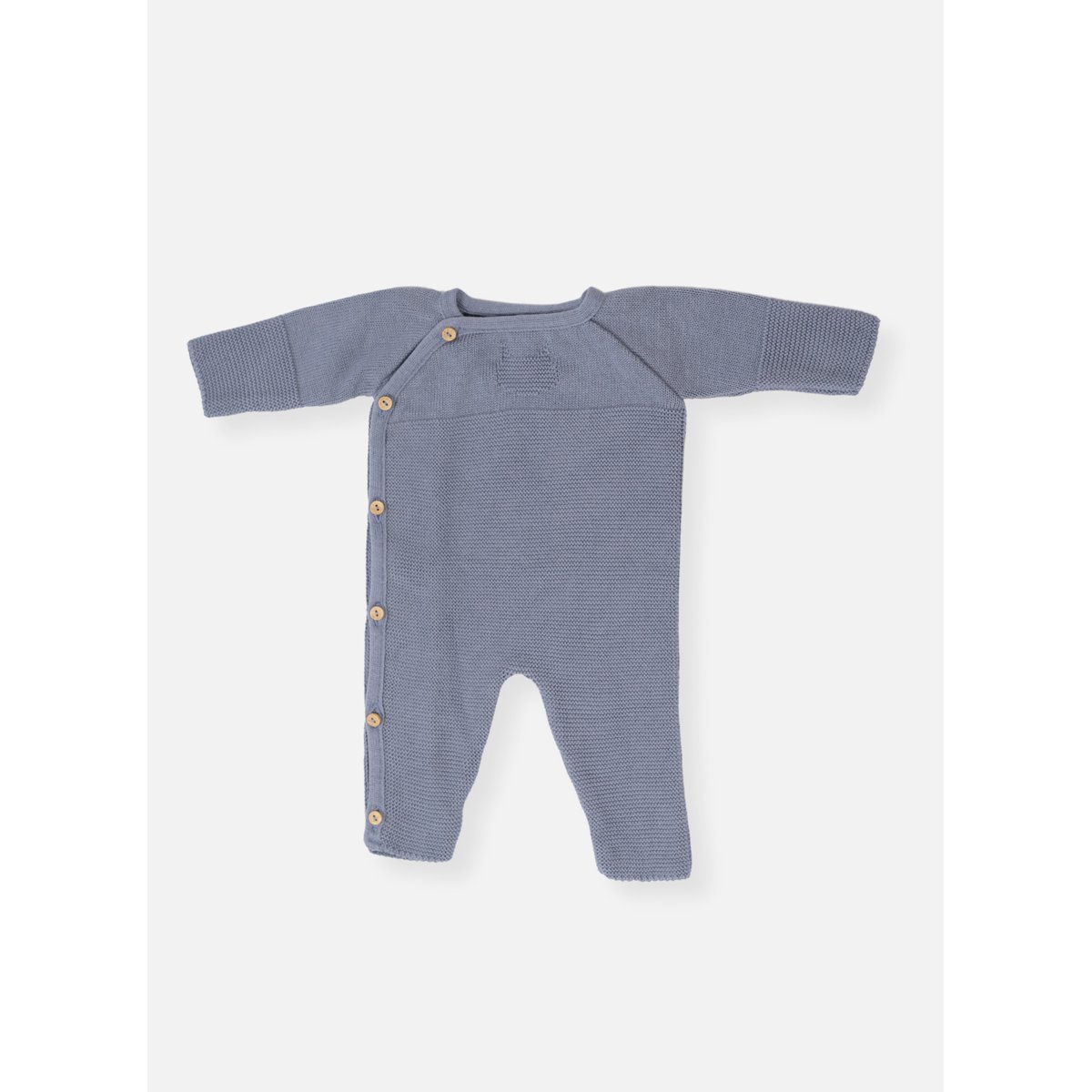 Combinaison Chat bleu orage, LA MANUFACTURE DE LAYETTE