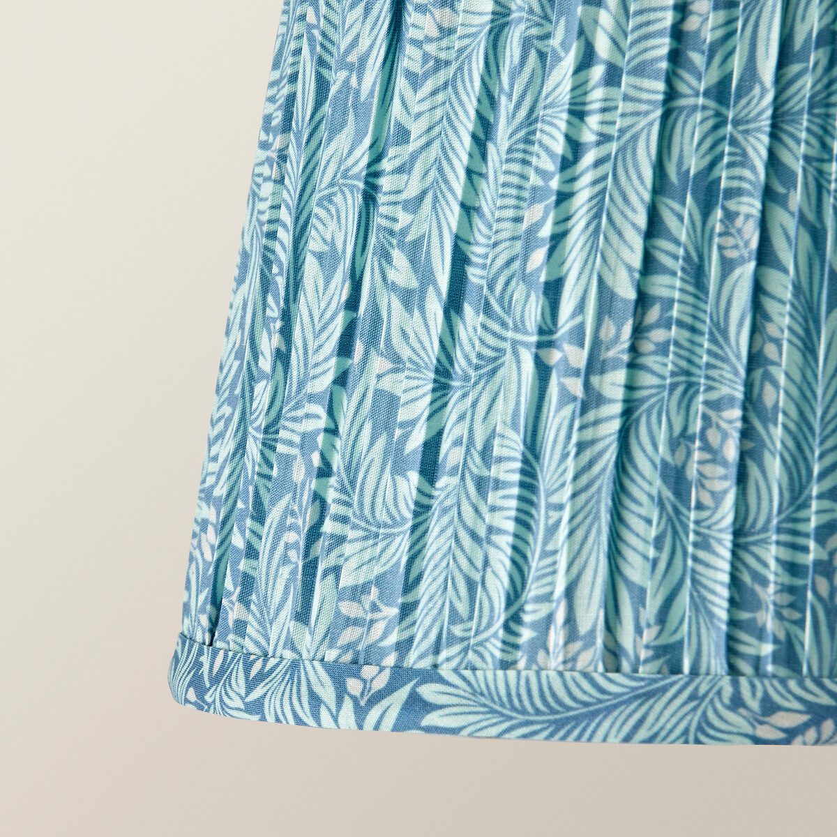 25cm Alicia Tapered Leaf Easy Fit Shade blue, SO'HOME