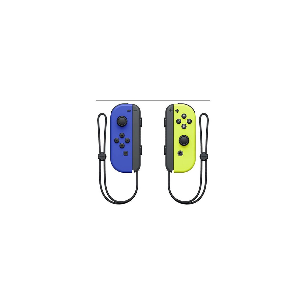 Manette Joy-Con bleue/jaune néon couleur unique, NINTENDO