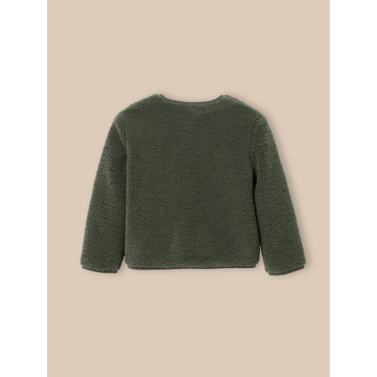 Veste en sherpa vert, CYRILLUS