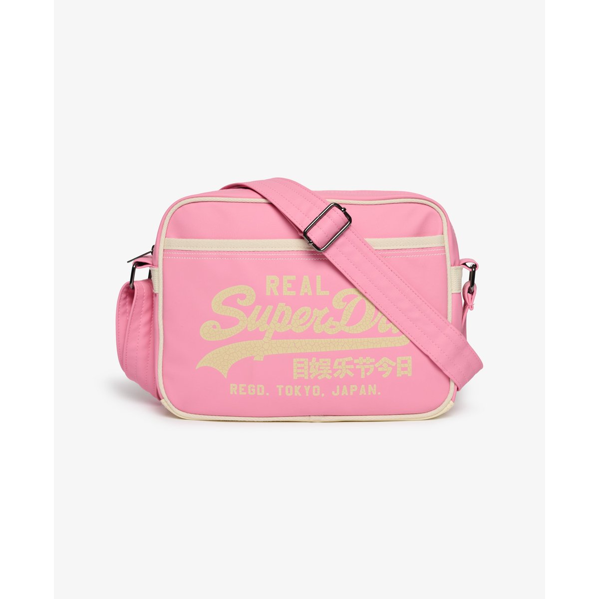 Sac Bandoulière Mini Alumni rose marine, SUPERDRY