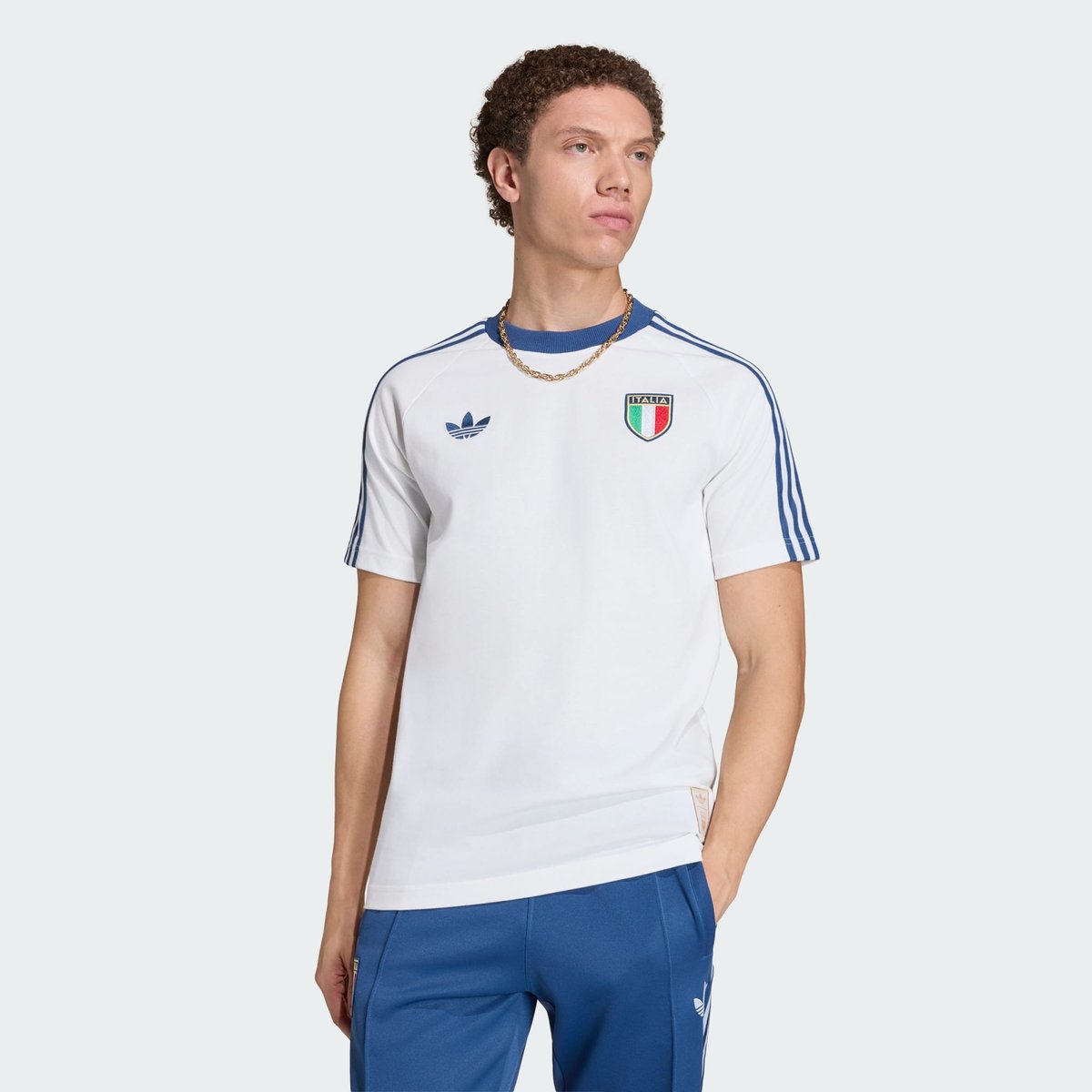 T-Shirt Italy Originals T-Shirt Italy Originals crystal white, adidas Performance