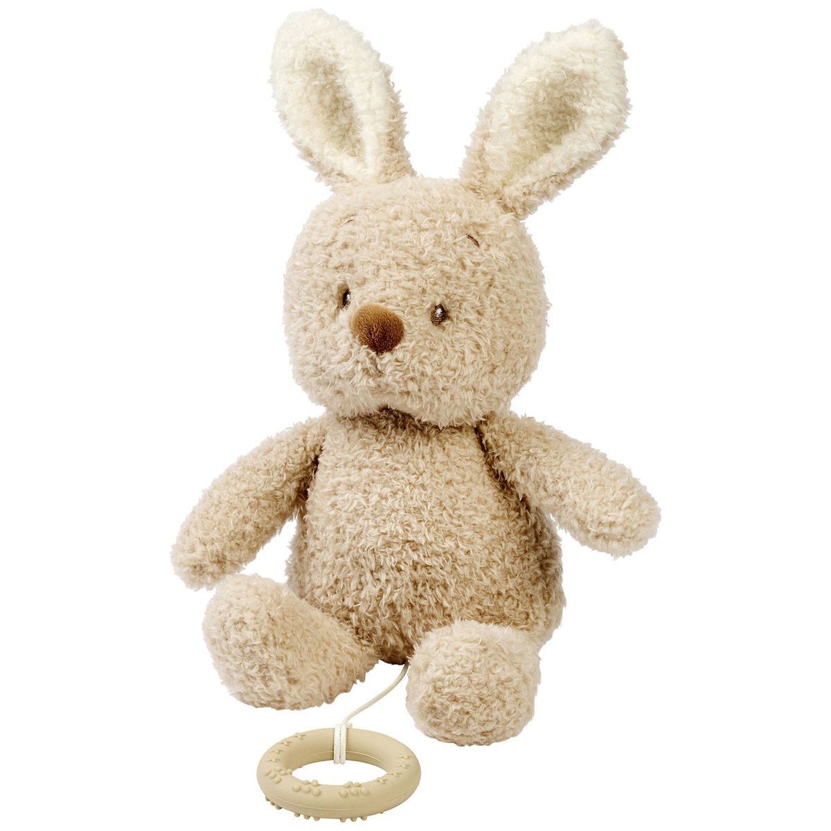 Peluche musicale beige, NATTOU