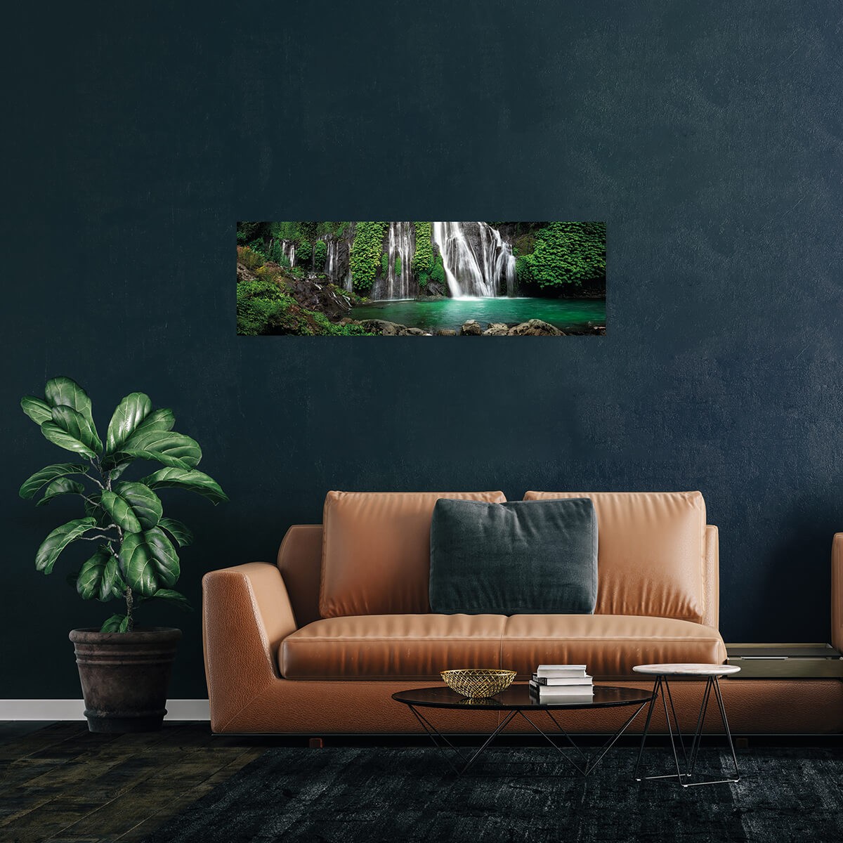 Tableau Mural Lacs De Plitvice NATURE ÉVASION tableaux sur toile-vert, CEANOTHE
