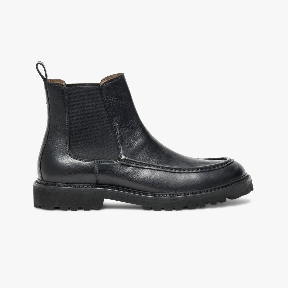 Boots À Talon en cuir NAGIO noir, BOCAGE