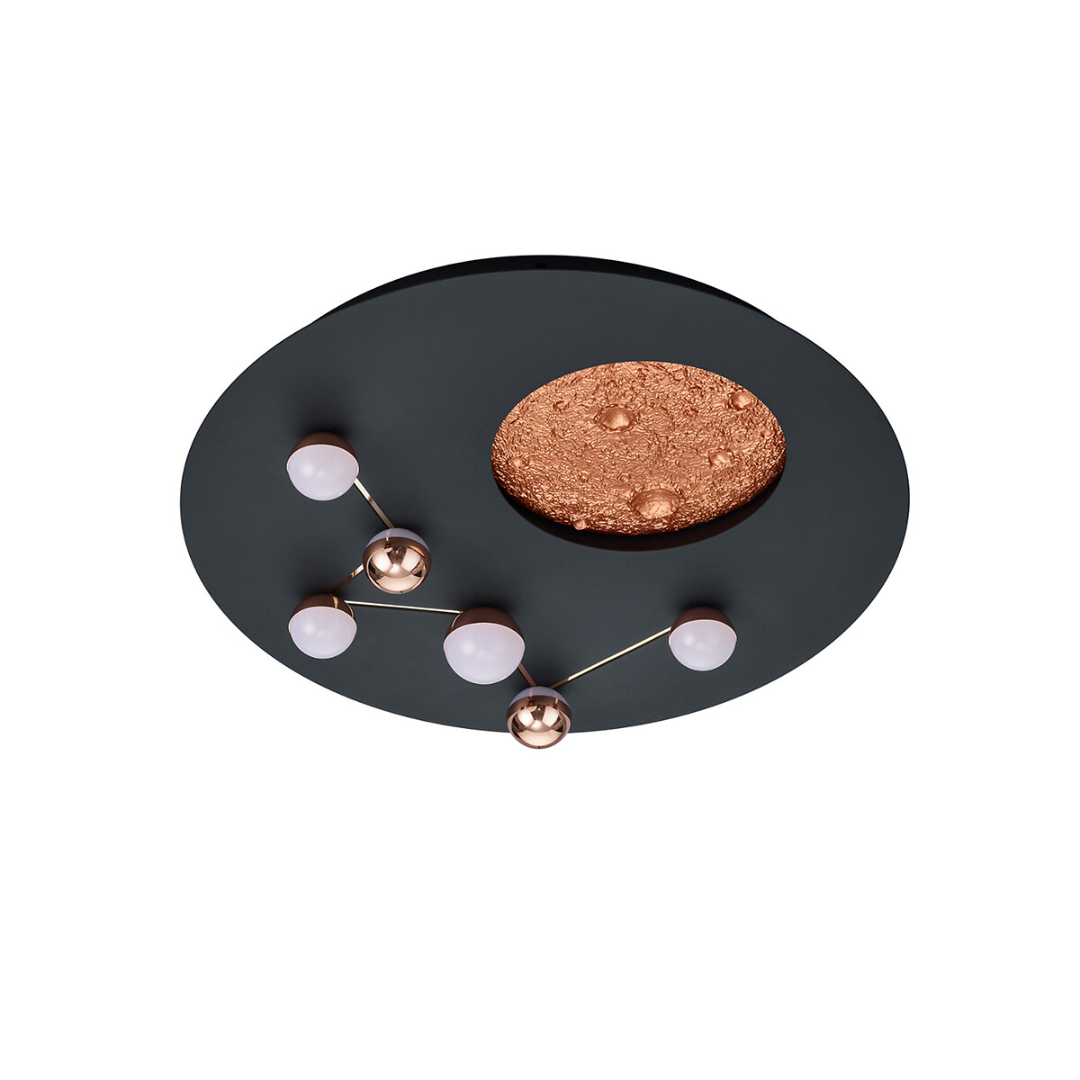 Candeeiro de teto Zodiac, TRIO Lighting preto , TRIO LIGHTING