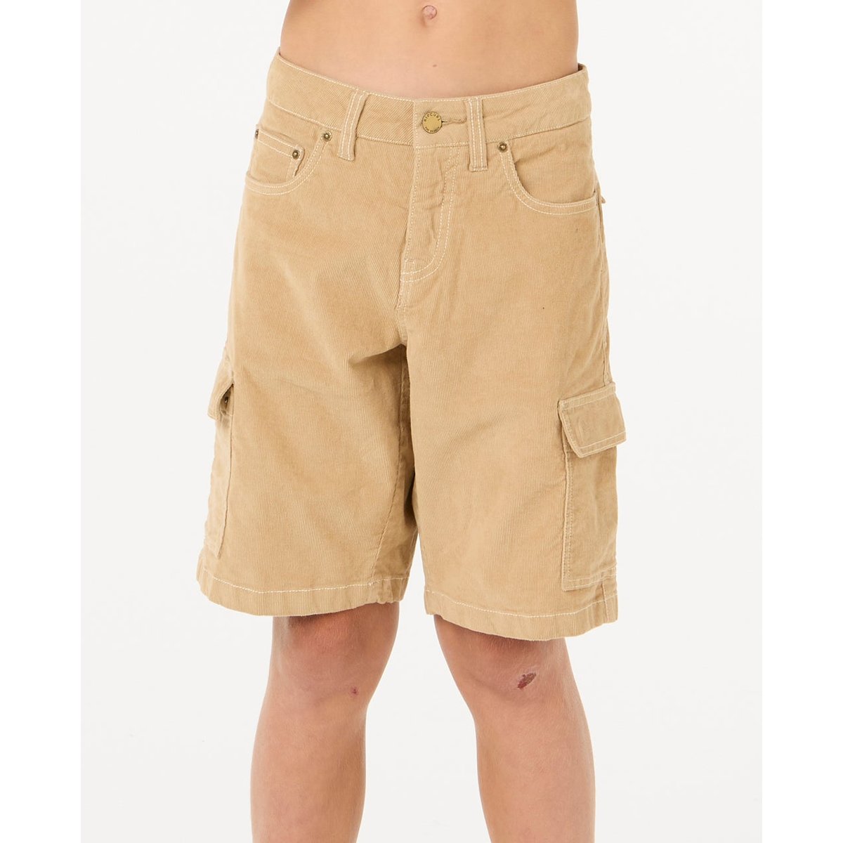 Short CLASSIC SURF CORD CARGO -BOY kaki, RIP CURL
