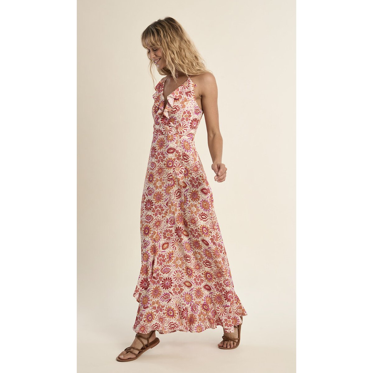 Printed Cami Maxi Dress multi-coloured, MOLLY BRACKEN