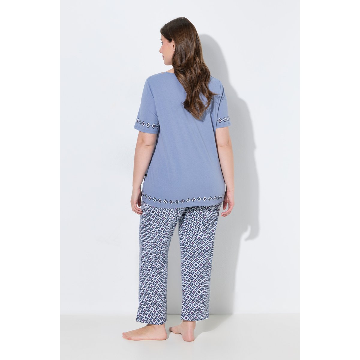 Pyjama deux pièces bleu pigeon, ULLA POPKEN